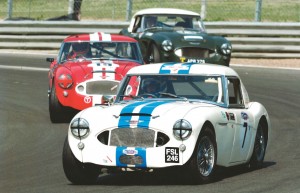 Bill Rawles has been racing his Austin Healey since the 1990s