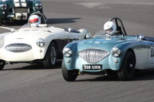 The Dave Hardy Memorial Trophy will be hotly contested for by the Austin Healey 100 drivers