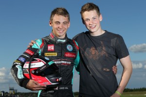 Jack Rawles and Jake Hill have a great friendship on and off track