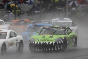 Torrential rain meant Friday practice sessions were reduced from 2 to 1