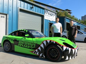 Gary and Sean of Monsterwraps need a medal for there endless support to Jack