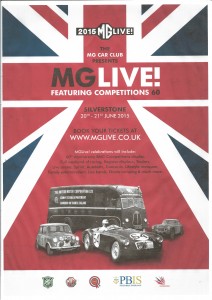 MG Live 2015 at Silverstone
