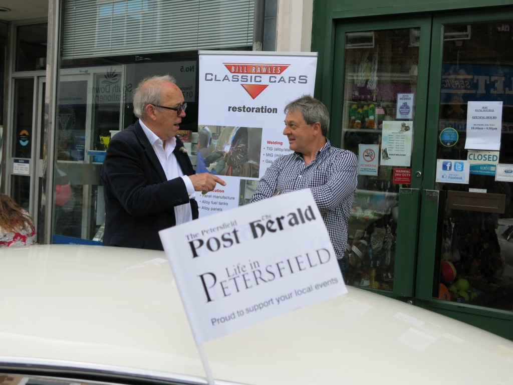 A good turn out of classic cars for The Petersfield Post & Herald Festival of Transport
