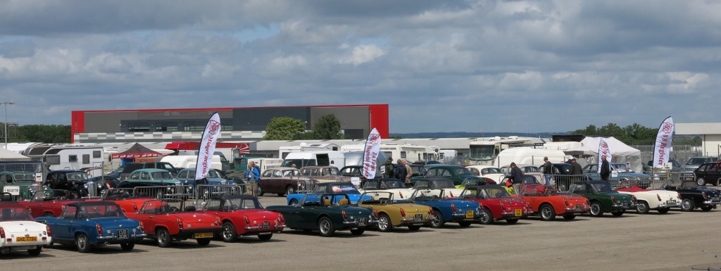 Silverstone celebrated 65 years of hosting the MG Live Event