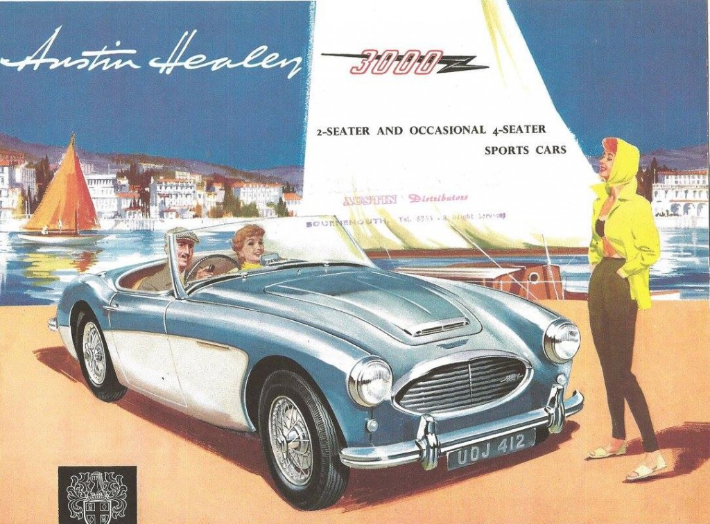 The story begins with the  most iconic and easily recognised of all the Austin Healey models, the "3000"