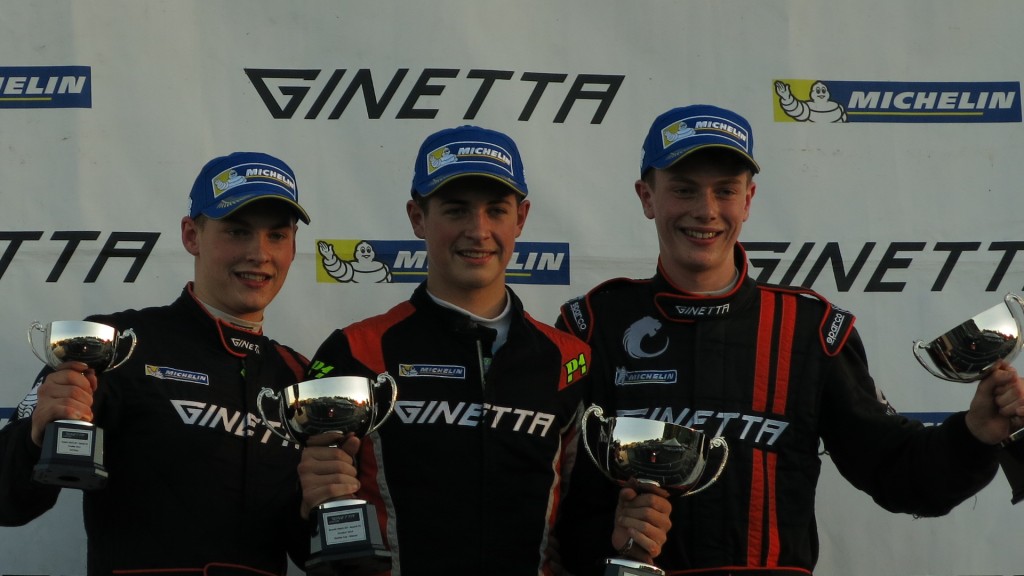 Jack is used the TV cameras from his Ginetta Junior days, He has raced the Ginetta G40 at Thruxton but never a Healey