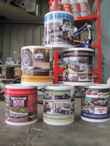 "Tea up" is a cry often heard in The Bill Rawles Classic Car Workshop