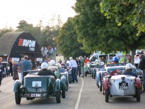 The event was well attended with classic car enthusiasts
