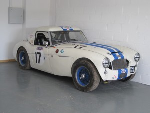 First vehicle to take up storage - Bill Rawles Austin Healey Race Car