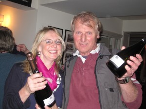 Last years event winners - Rose Rawles & Richard Hall were there to defend there titles