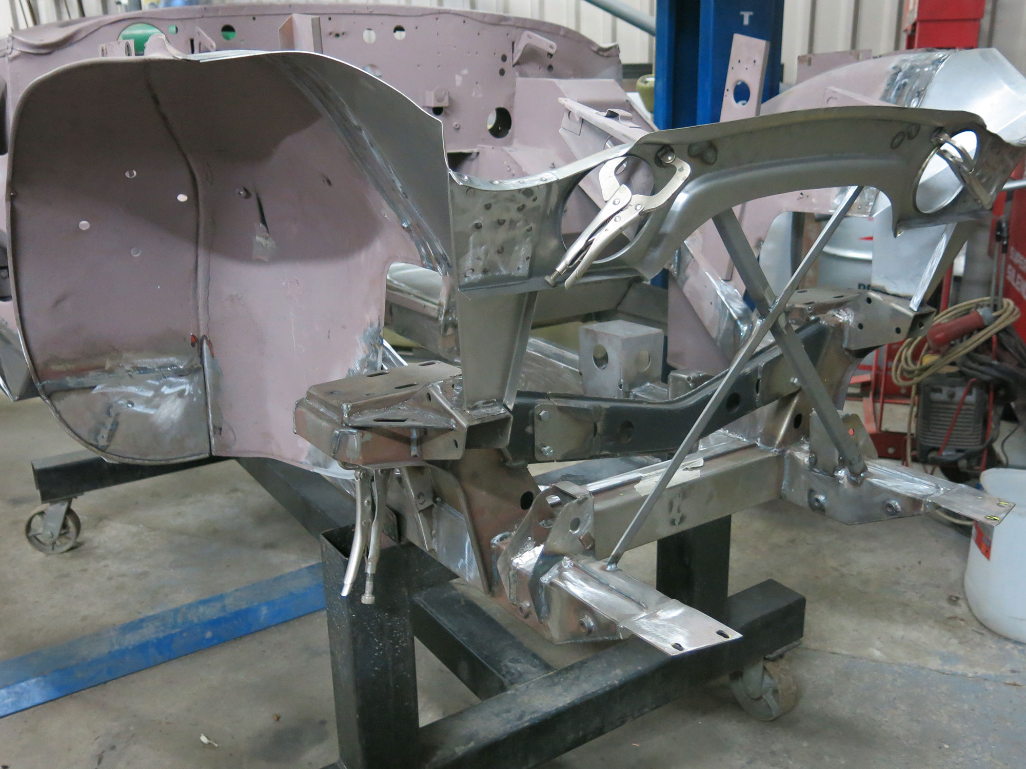 Austin Healey 3000 MK III BJ8 Chassis Repairs Bill Rawles Classic Cars