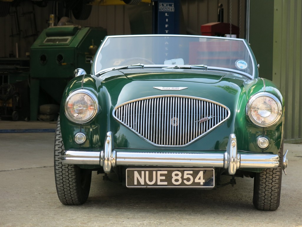 First Right Hand Drive Road Austin Healey