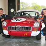 Ivan Hayward & Jack Rawles are competing in the MG Car Club, Equipe GTS Championship