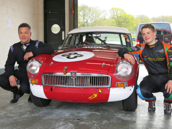 Ivan Hayward & Jack Rawles are competing in the MG Car Club, Equipe GTS Championship