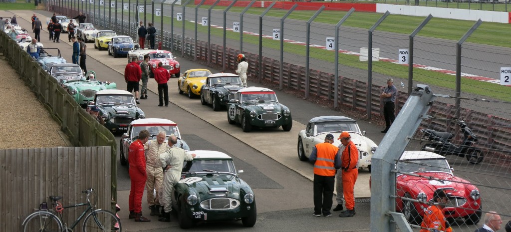 The assembly area prior to the race - you can feel the mix of emotions