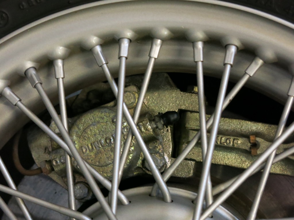 Only 50 Austin Healey 100-6 are thought to have been fitted with Dunlop Disc brakes another feature that makes this car different from other Healeys