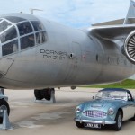 Austin Healey 100-6S BN4 being enjoyed on tour at The Dornier Museum, Friedrichshafen, Germany