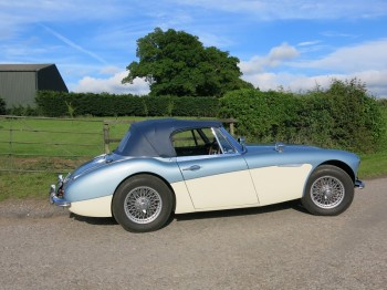 Austin Healey 3000 MK II A for sale at Bill Rawles Classic Cars, only 550 miles since new engine build