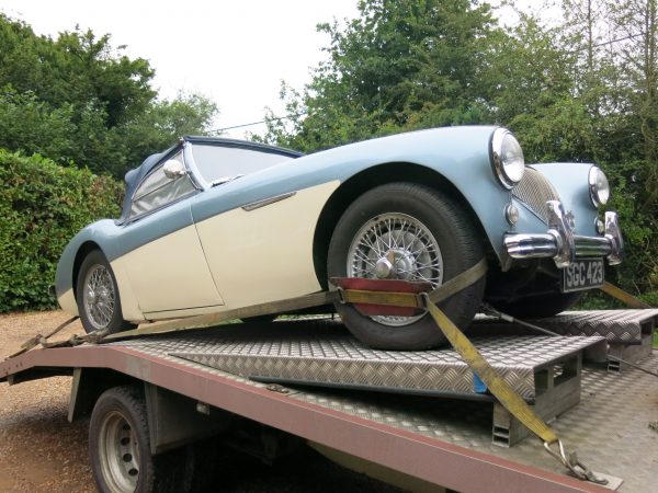 Austin Healey 100 M Spec BN2, Sold without being advertised