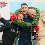 Jack Rawles was crowned Healey Driver International winner of the 2016 Castle Combe Autumn Classic, after two very exciting Healey racers on a very wet day